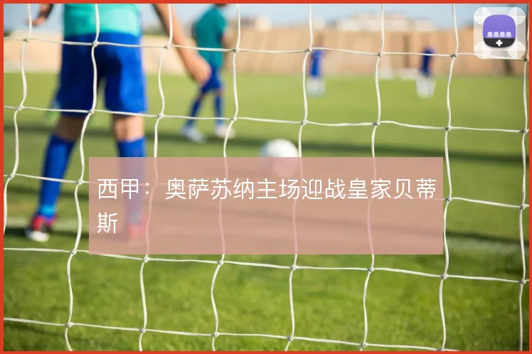 西甲:奥萨苏纳主场迎战皇家贝蒂斯